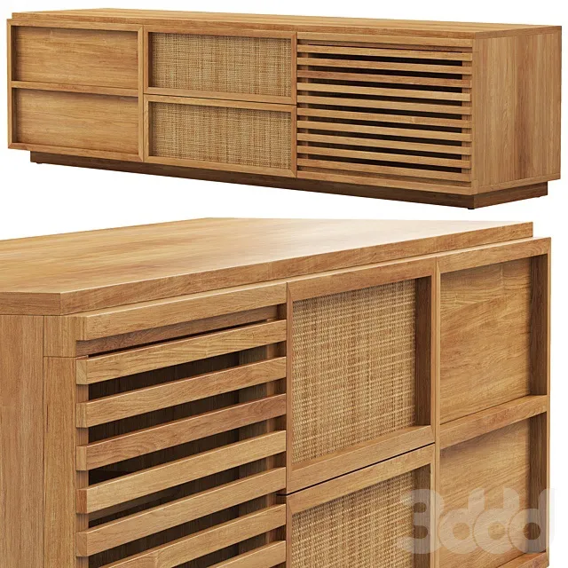 FURNITURE – SIDEBOARD & CHEST OF DRAWER – 3D MODELS – 3DS MAX – FREE DOWNLOAD – 9836