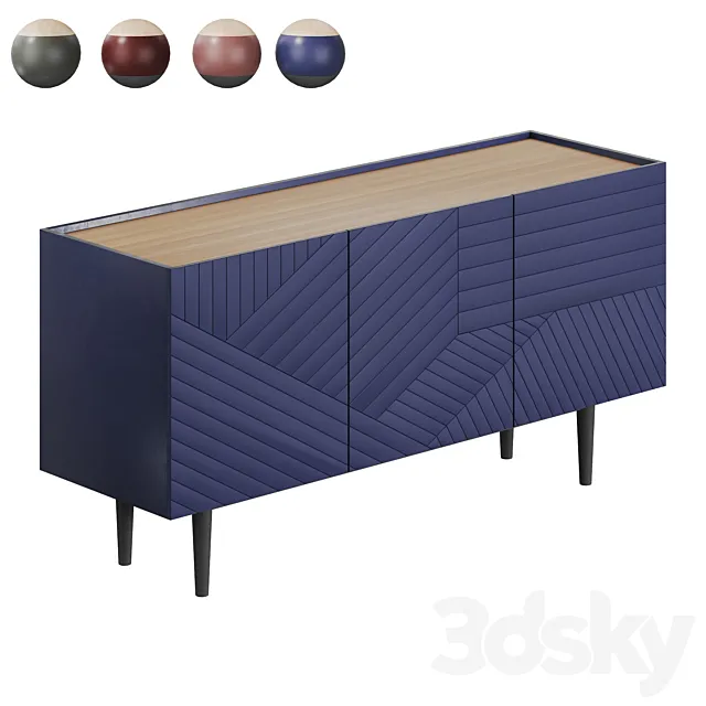 FURNITURE – SIDEBOARD & CHEST OF DRAWER – 3D MODELS – 3DS MAX – FREE DOWNLOAD – 9872