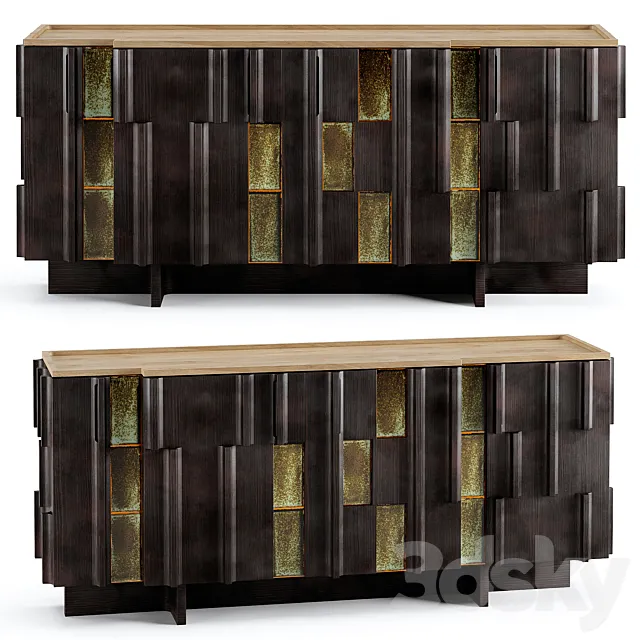FURNITURE – SIDEBOARD & CHEST OF DRAWER – 3D MODELS – 3DS MAX – FREE DOWNLOAD – 9884