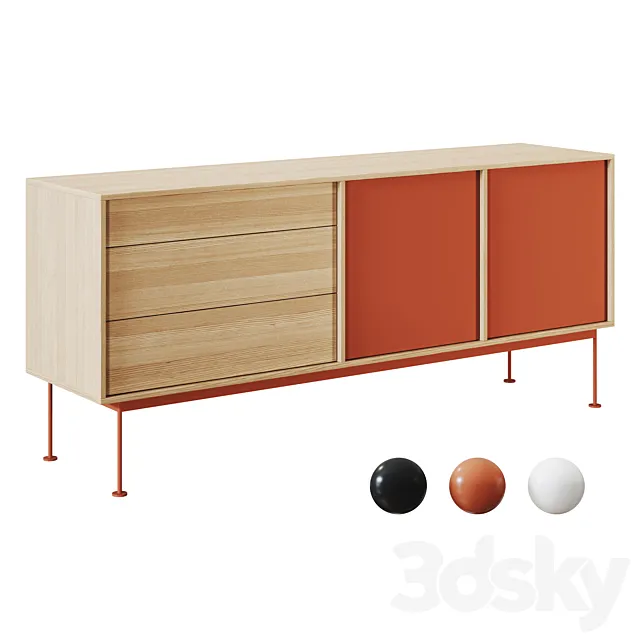 FURNITURE – SIDEBOARD & CHEST OF DRAWER – 3D MODELS – 3DS MAX – FREE DOWNLOAD – 9892