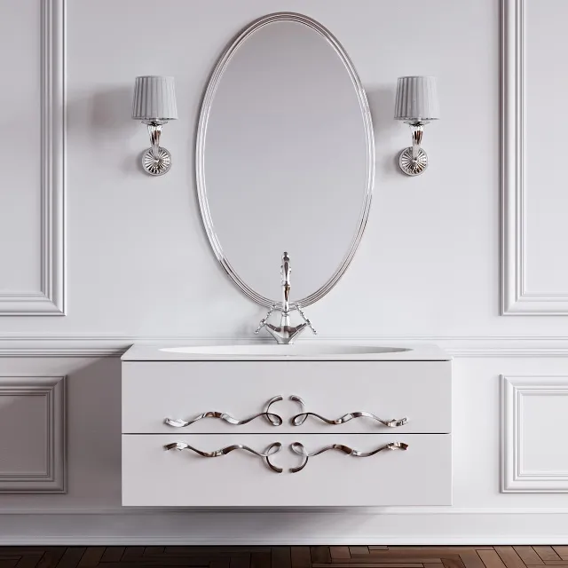 furniture – Sideboard with mirror 03 3ds Max