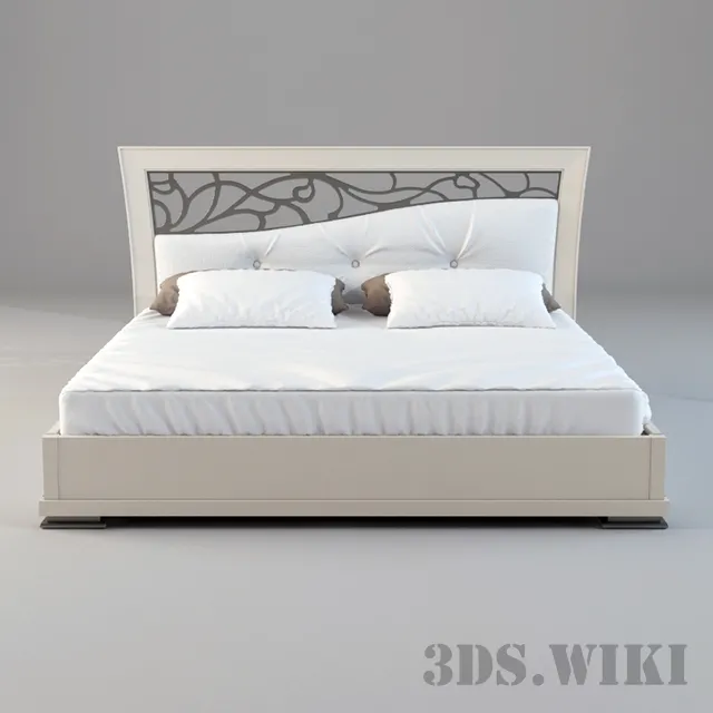 furniture – Signorini bed – Coco & C 3ds Max