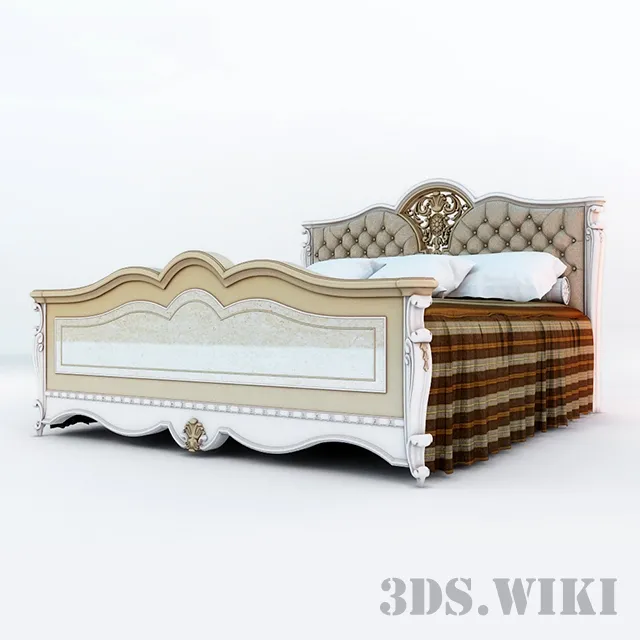 furniture – SIGNORINI COCO & C. Partenope bed 3ds Max