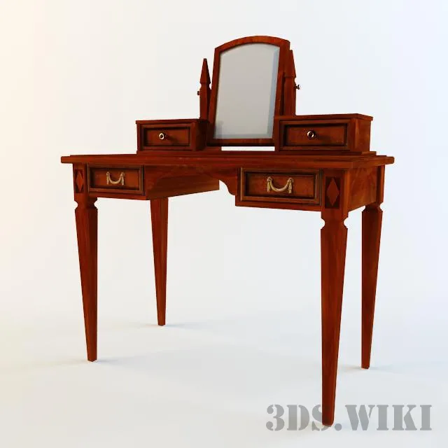 furniture – Silva writing table 3ds Max