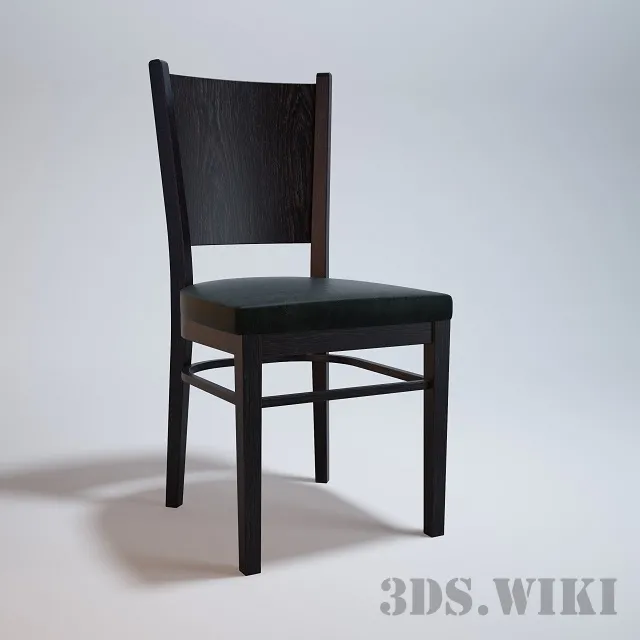 furniture – Simple beautiful wooden chair 3ds Max