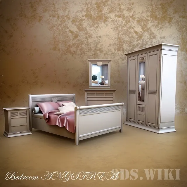 furniture – Sleeping room Angstrem 3ds Max