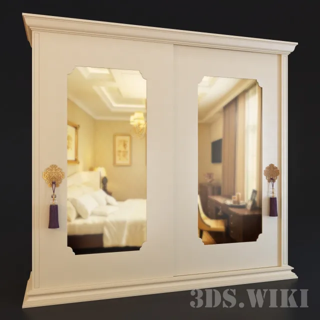 furniture – Sliding wardrobe Mugali Galiano 3ds Max