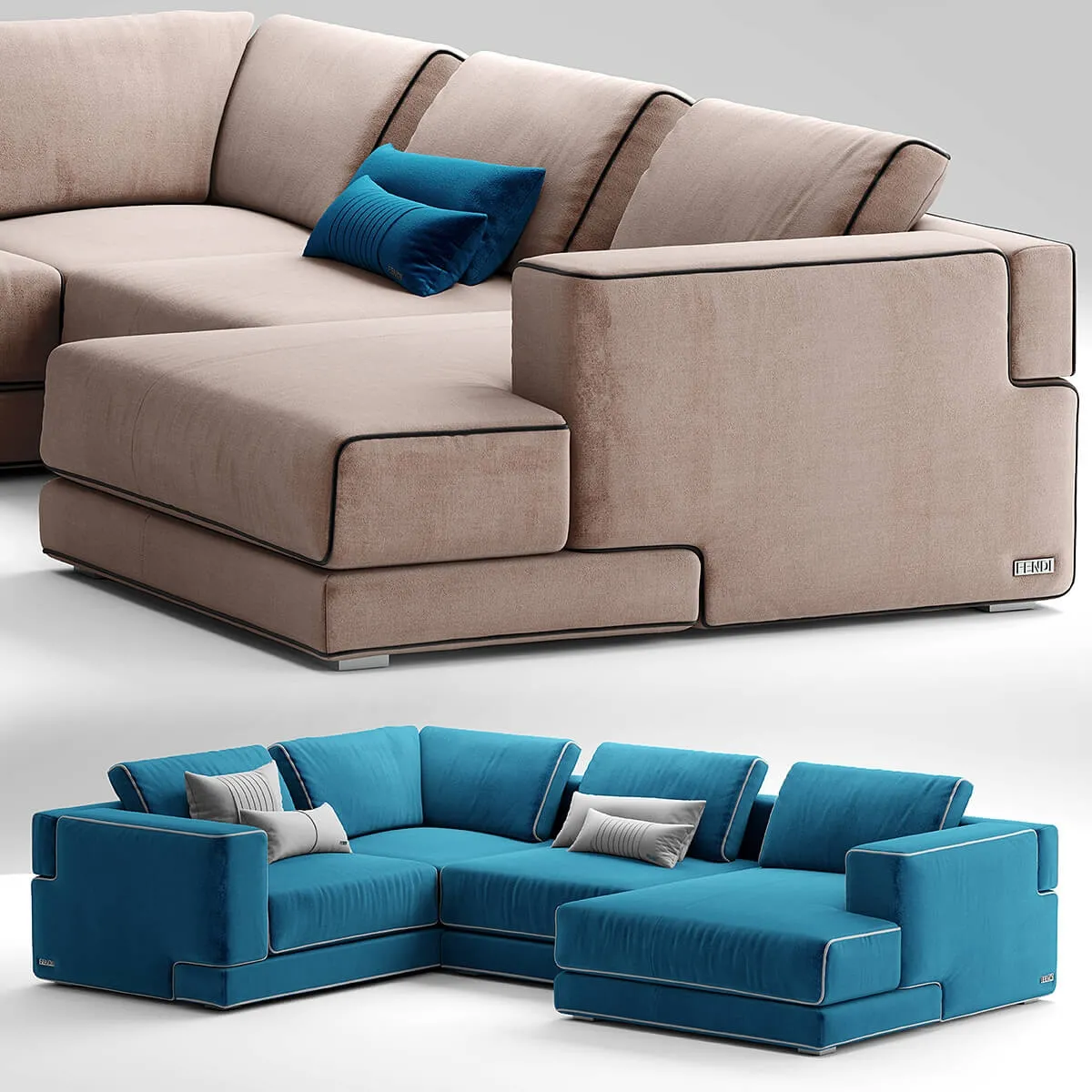 furniture – Sloane fendi casa sofa 3ds Max