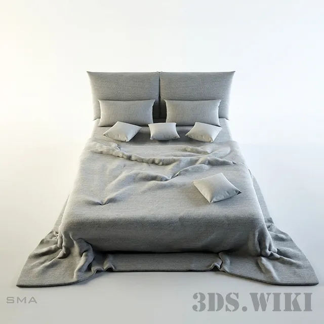 furniture – SMA Esprit bed 3ds Max