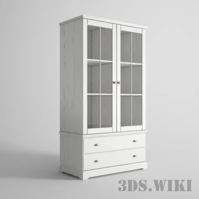 furniture – Small Bookcase Showcase 3ds Max