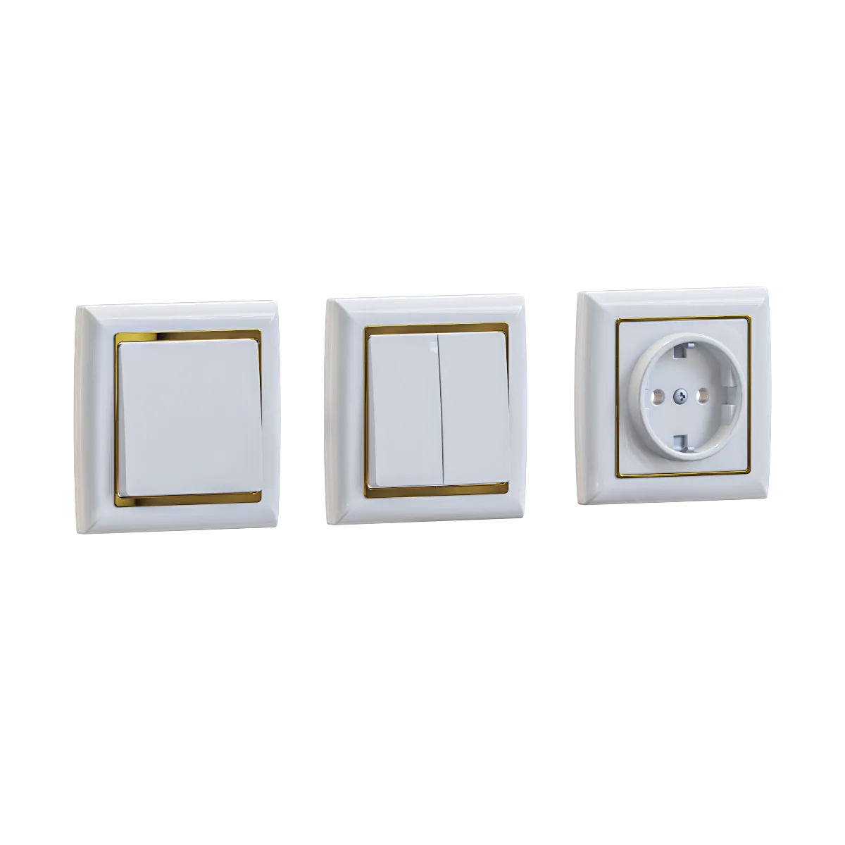 furniture – Socket and switches 3ds Max