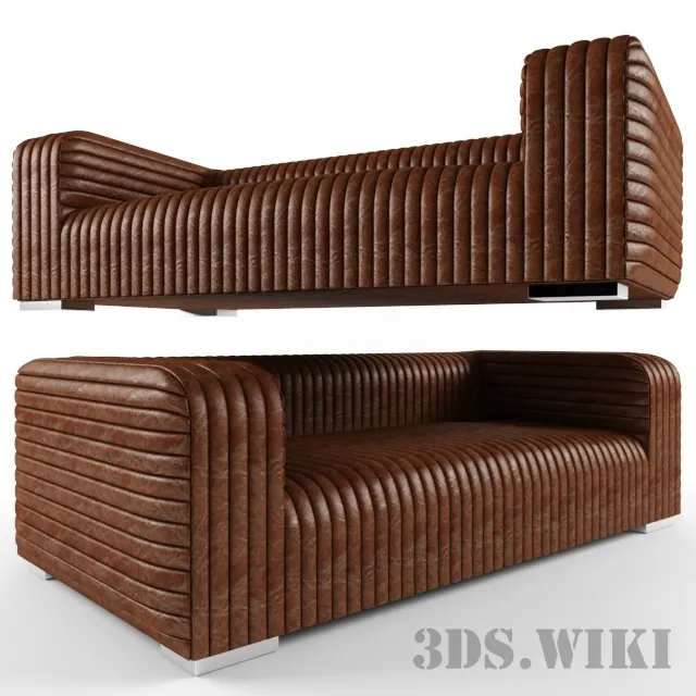 furniture – Sofa 3 Seater Malibu 3ds Max
