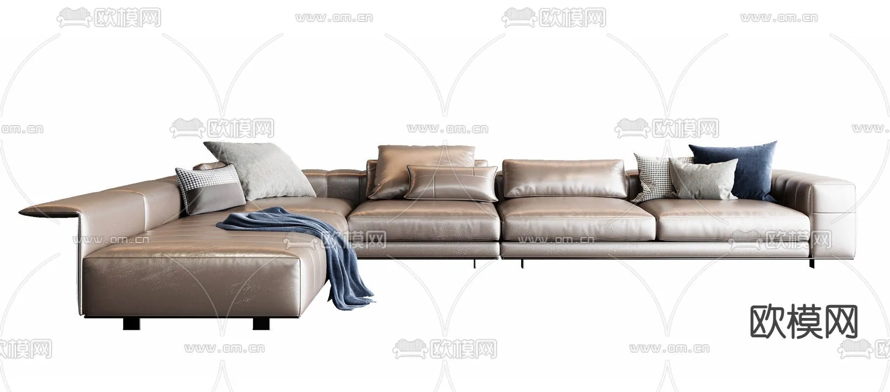 FURNITURE – SOFA – 3D Model For Interior Design – 11106