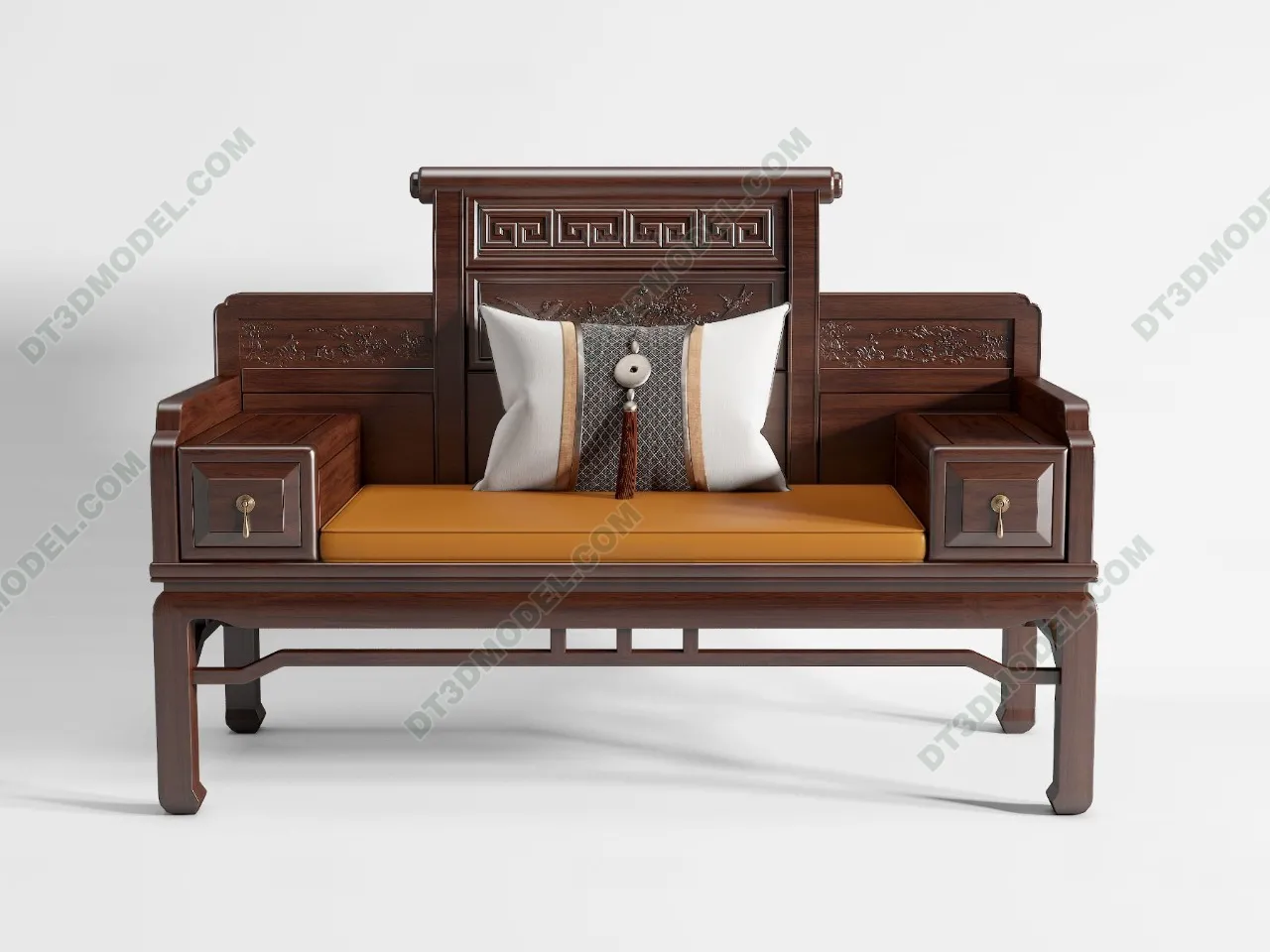 FURNITURE – SOFA – 3D Model For Interior Design – 11258