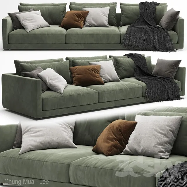 FURNITURE – SOFA – 3D MODELS – 3DS MAX – FREE DOWNLOAD – 10039