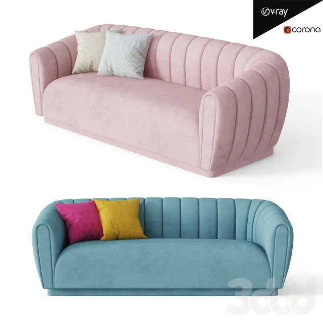 FURNITURE – SOFA – 3D MODELS – 3DS MAX – FREE DOWNLOAD – 10067