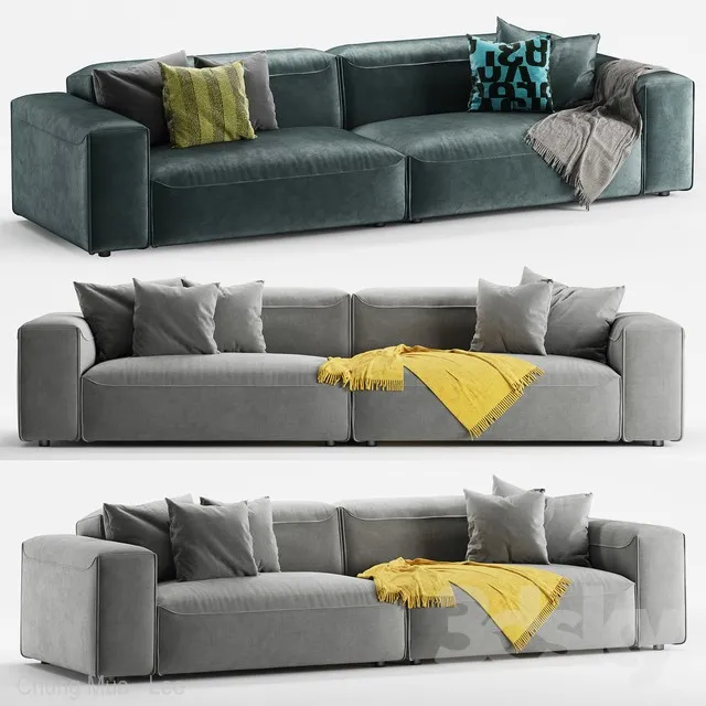 FURNITURE – SOFA – 3D MODELS – 3DS MAX – FREE DOWNLOAD – 10120