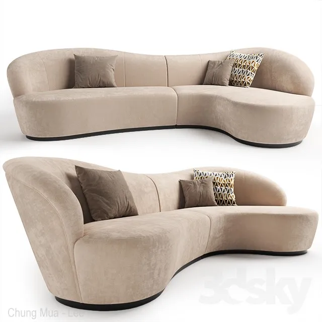 FURNITURE – SOFA – 3D MODELS – 3DS MAX – FREE DOWNLOAD – 10121