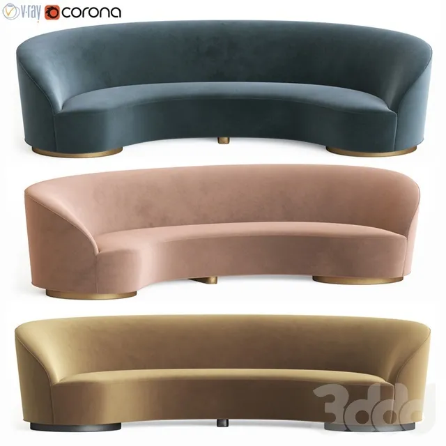 FURNITURE – SOFA – 3D MODELS – 3DS MAX – FREE DOWNLOAD – 10210