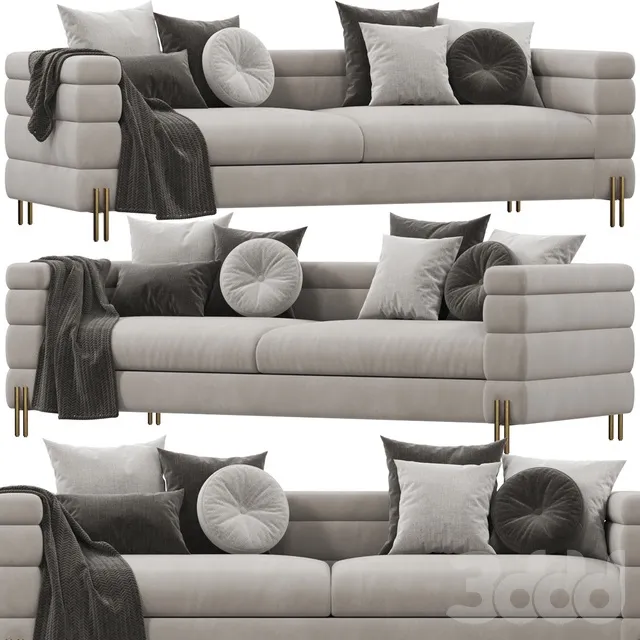 FURNITURE – SOFA – 3D MODELS – 3DS MAX – FREE DOWNLOAD – 10238