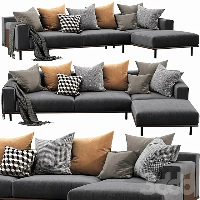 FURNITURE – SOFA – 3D MODELS – 3DS MAX – FREE DOWNLOAD – 10546