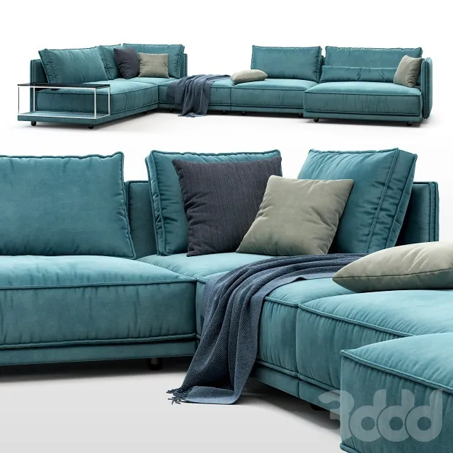 FURNITURE – SOFA – 3D MODELS – 3DS MAX – FREE DOWNLOAD – 9989