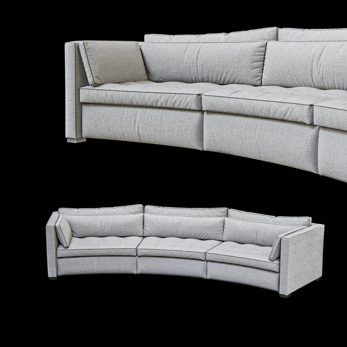 furniture – Sofa Alchimia Tondo 3ds Max
