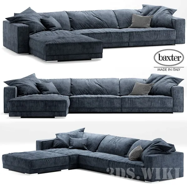furniture – Sofa baxter 3ds Max
