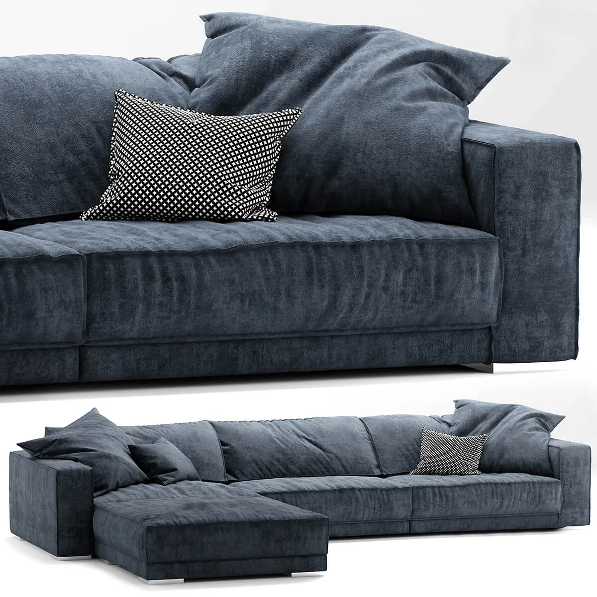 furniture – Sofa baxter Budapest soft 3ds Max