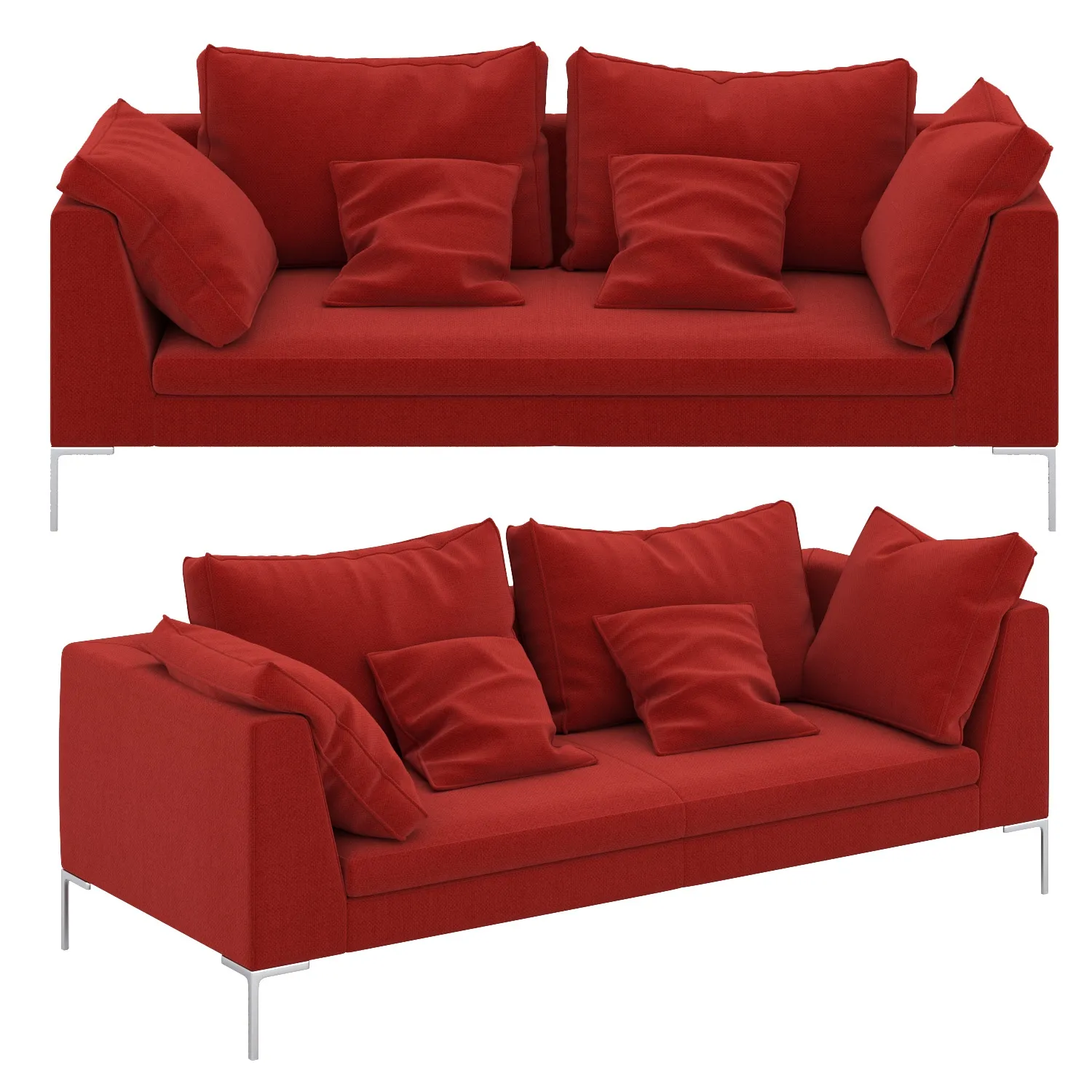 furniture – Sofa B&B Italia Charles 20 3ds Max