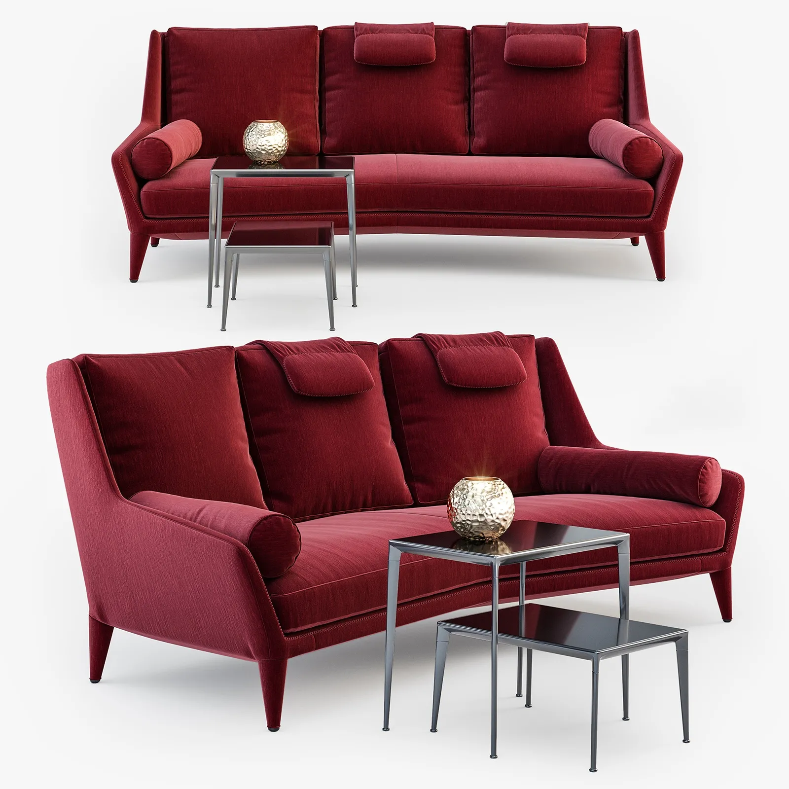 furniture – Sofa B&B Italia Edouard ED225 3ds Max