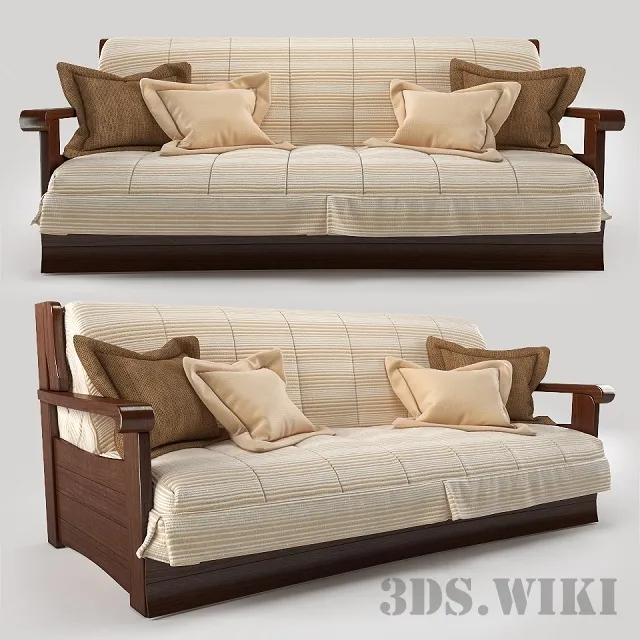 furniture – Sofa bed Prestige Lux from Eco-Furniture factory 3ds Max