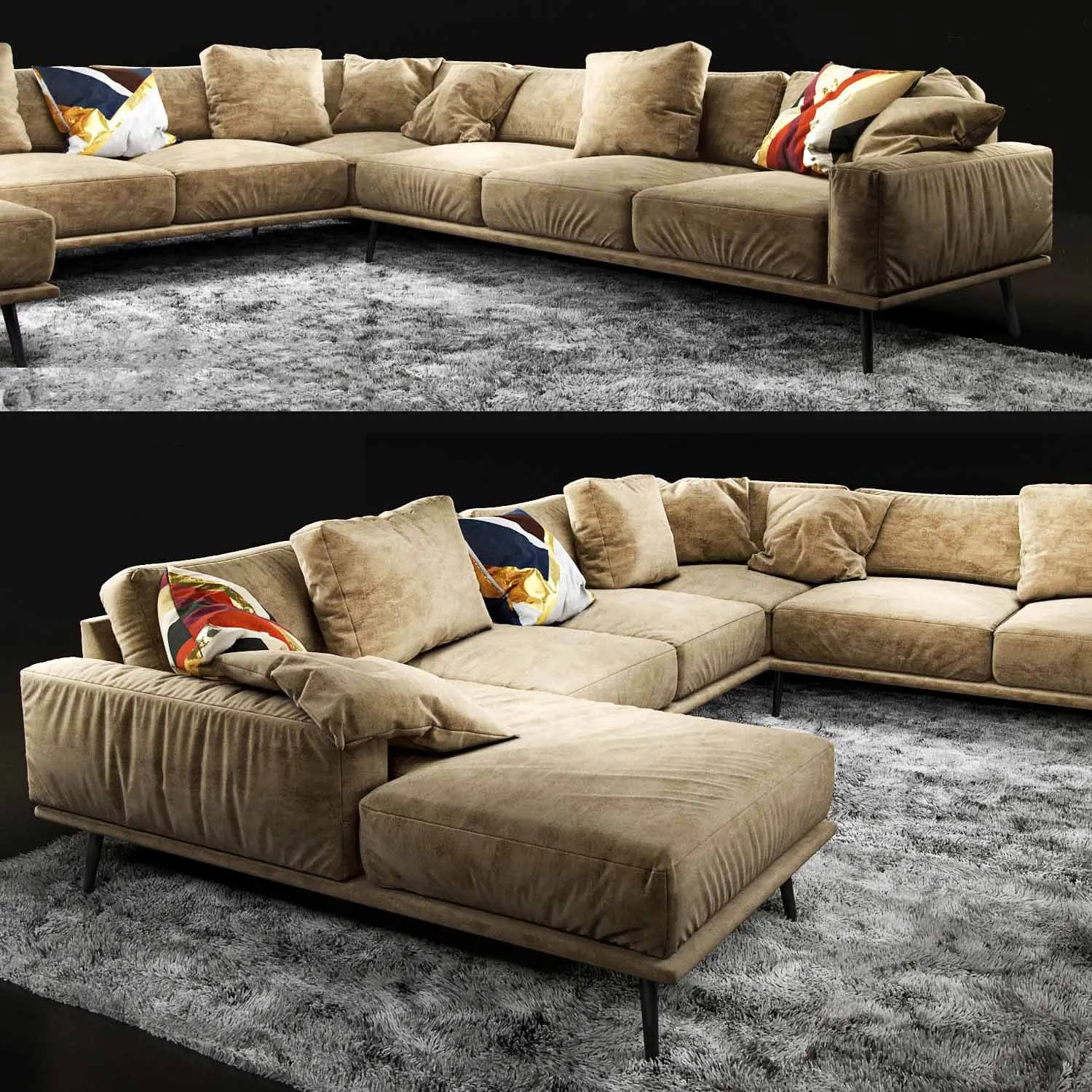 furniture – Sofa BoConcept Carlton 3ds Max