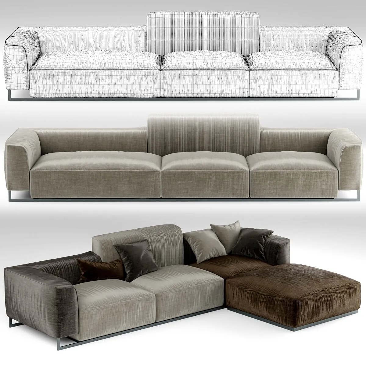 furniture – Sofa Аркетипо Инкас 3ds Max
