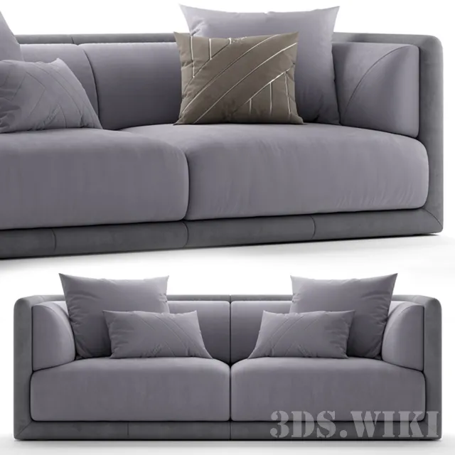 furniture – Sofa Сonrad by Fendi Casa 3ds Max