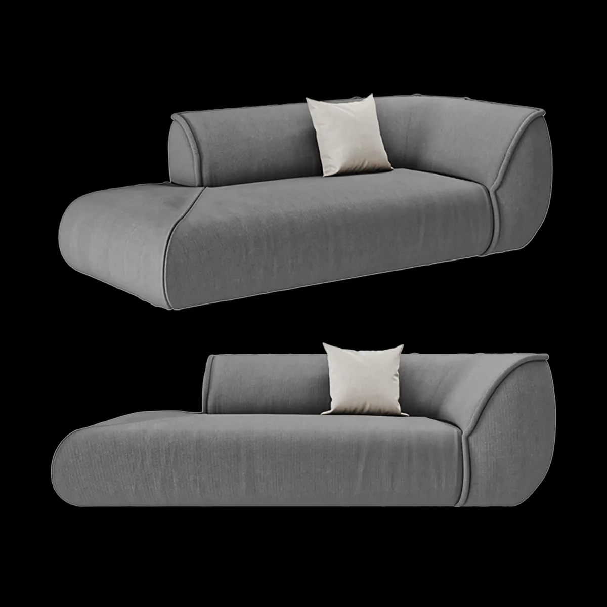 furniture – Sofa Exteta Palau Dormeuse 3ds Max