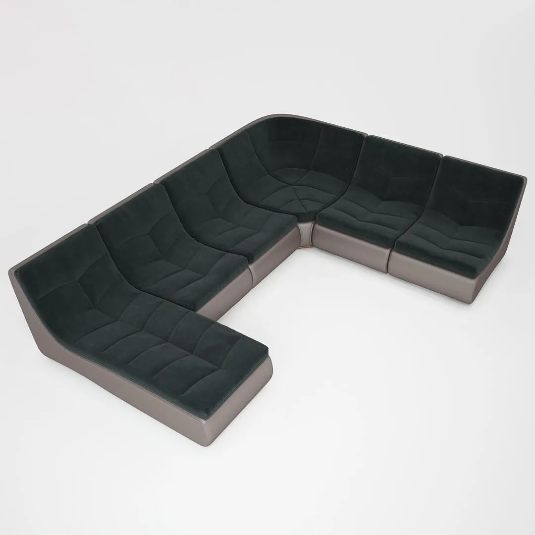 furniture – Sofa for 5 Monteverdi 3ds Max