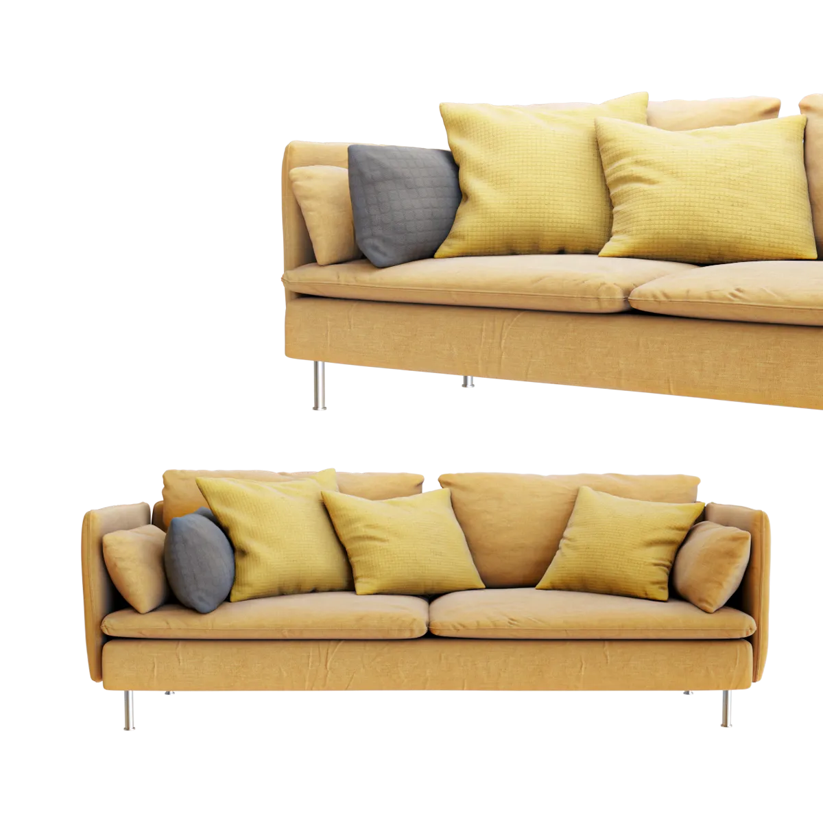 furniture – Sofa from Soderhamn collection 3ds Max