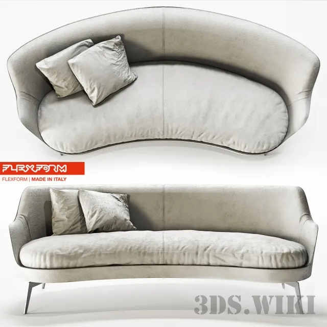 furniture – Sofa Guscio 3ds Max