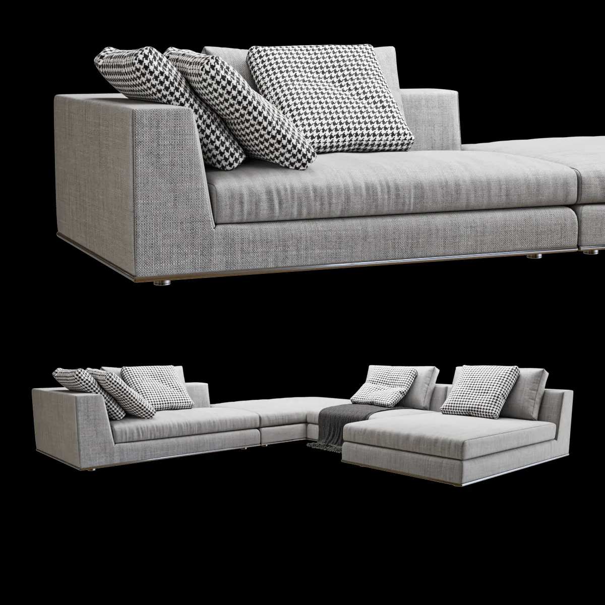 furniture – Sofa Hamilton 3 3ds Max