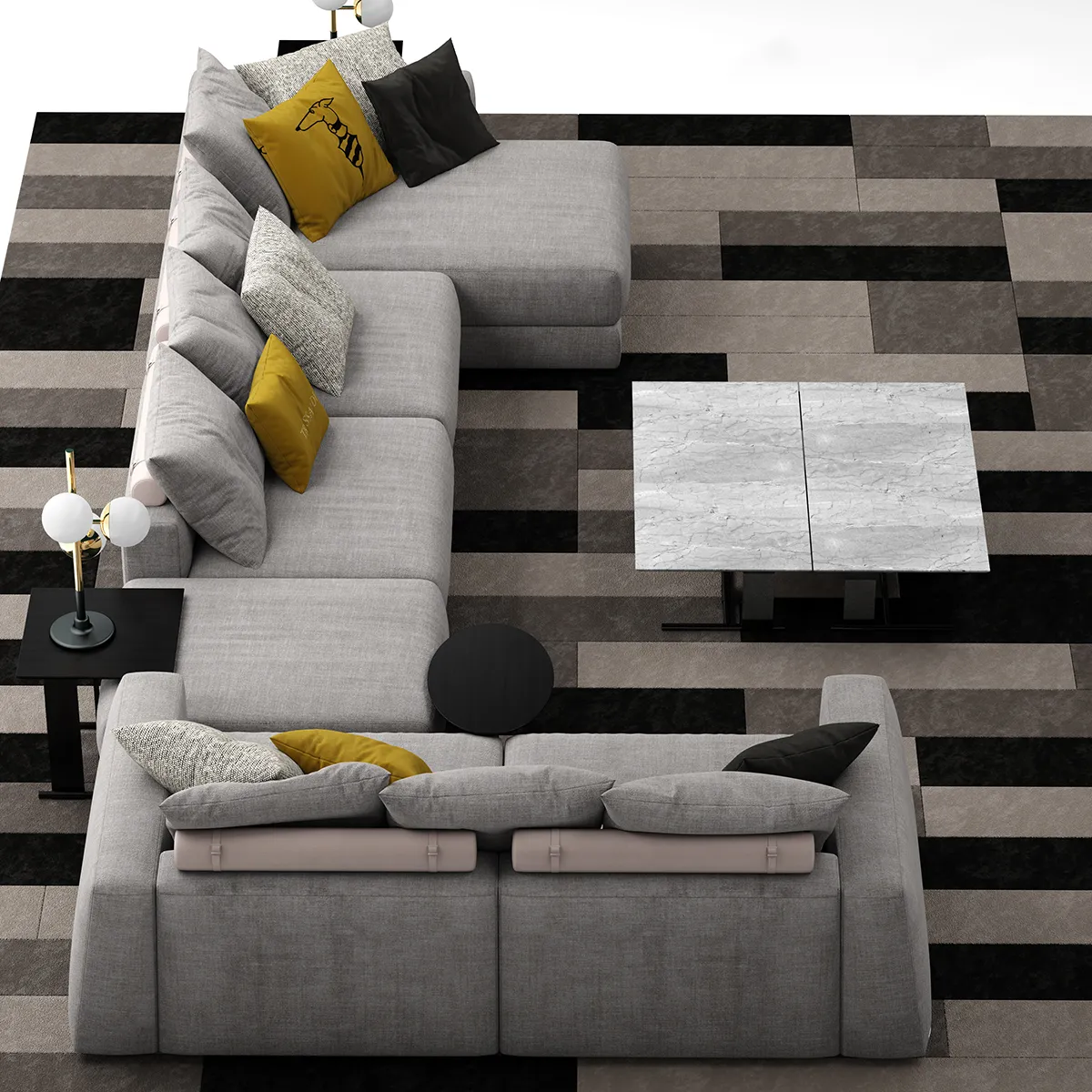 furniture – Sofa Liam 05 3ds Max