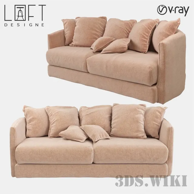 furniture – Sofa LoftDesigne 3ds Max