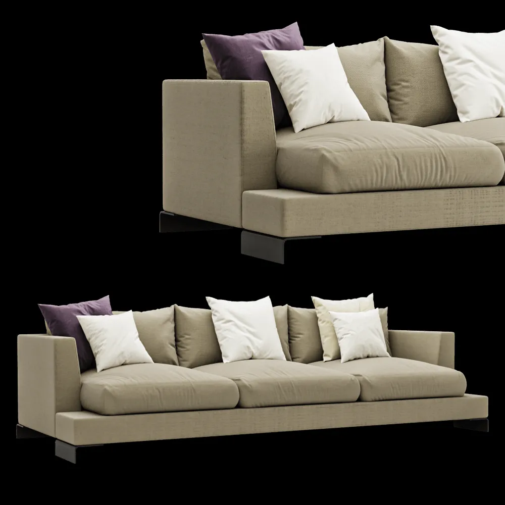 furniture – Sofa  Long Island 3ds Max