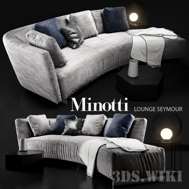 furniture – Sofa Minotti 3ds Max