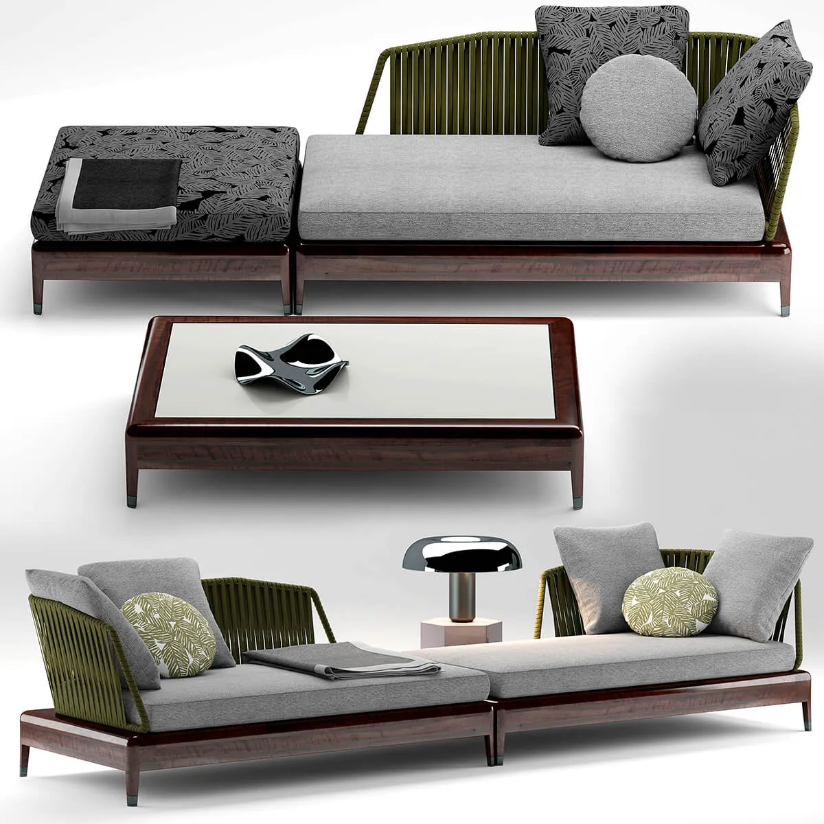 furniture – Sofa Minotti Indiana 4 3ds Max
