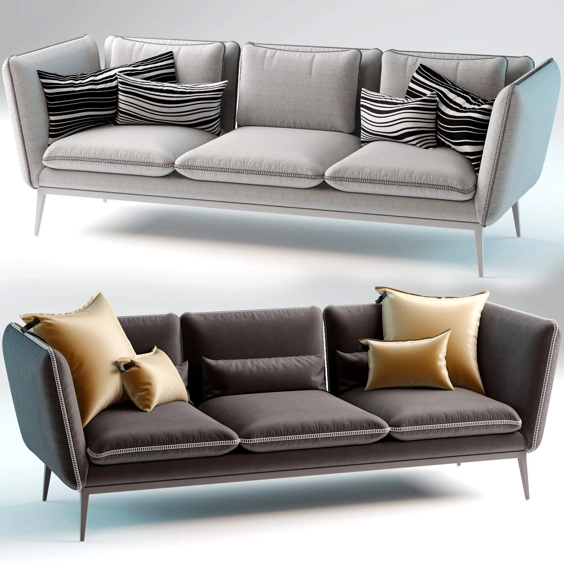 furniture – Sofa Monaco Arik Ben Simhon 3ds Max