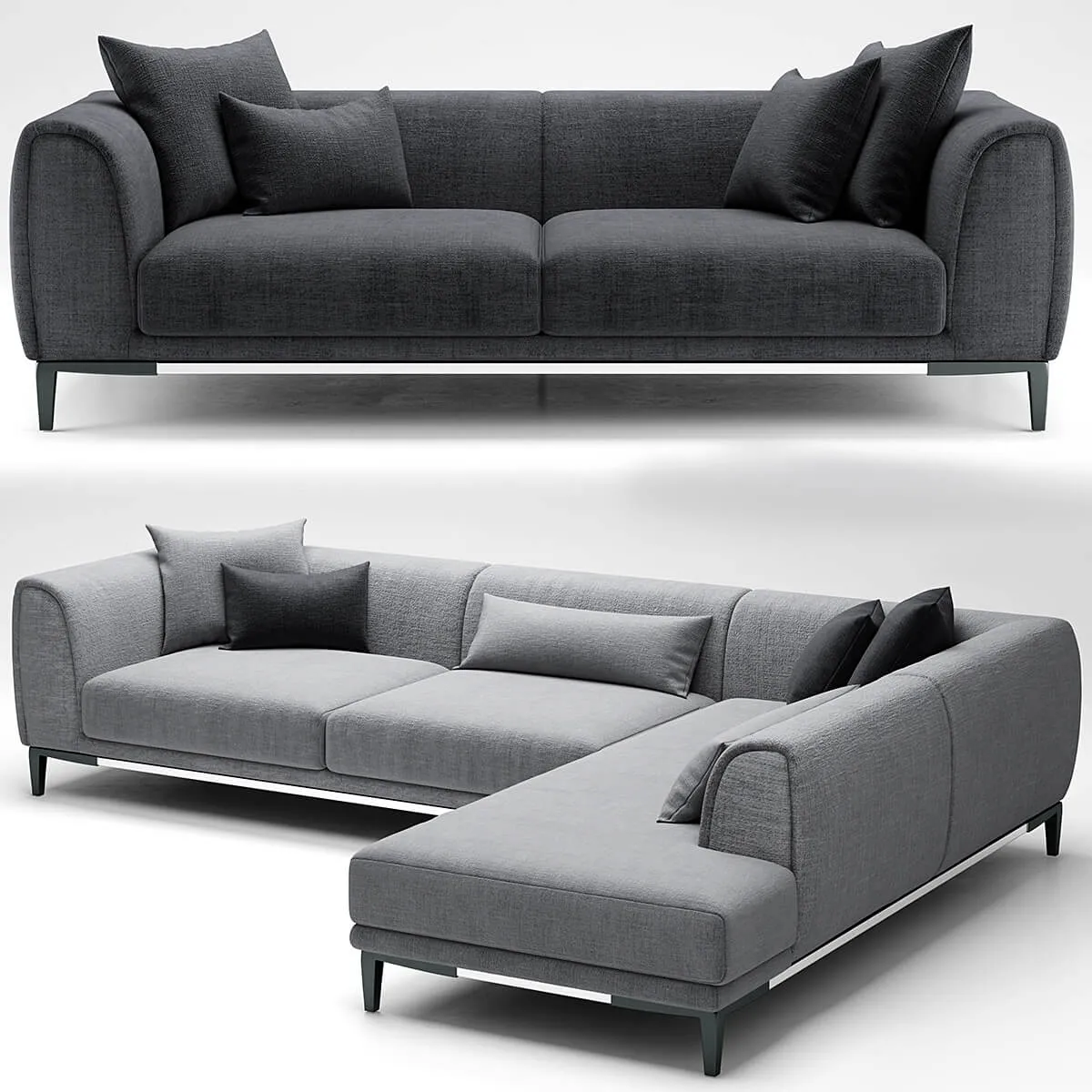 furniture – Sofa natuzzi trevi 3ds Max
