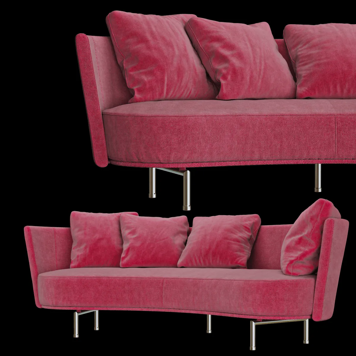 furniture – Sofa Phil 3ds Max