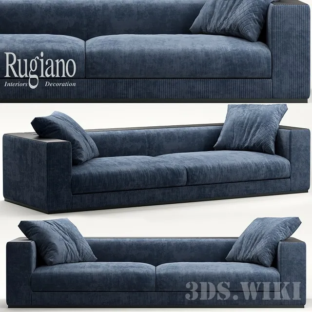 furniture – Sofa Rugiano VOGUE 3ds Max
