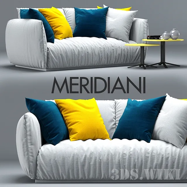 furniture – Sofa Scott Meridiani 3ds Max